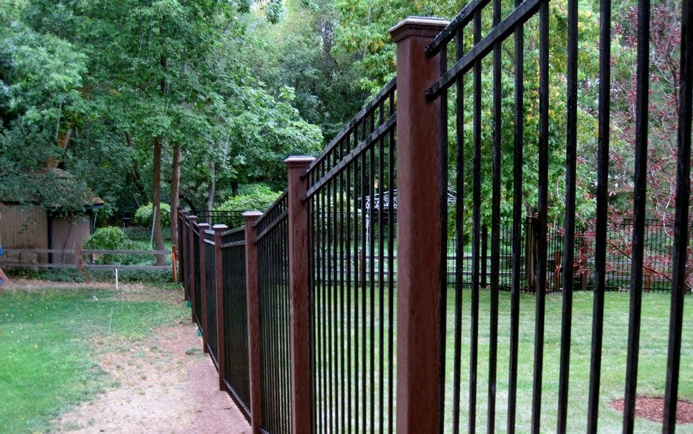 Trex Posts With IronGuard Fence Trex Posts With IronGuard Fence