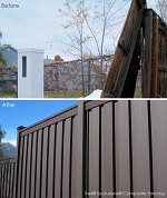 Trex Fencing: Before and After 3 Trex Fencing: Before and After 3