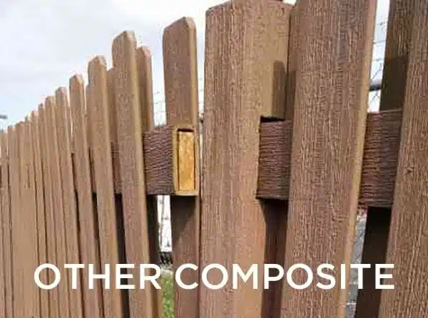 Trex Composite Fencing vs Other Composites 6 Inferior composite fencing materials