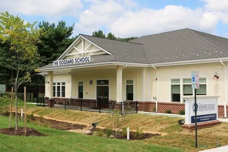 The Goddard School, Ellicott City, MD The front of main building of The Goddard School in Ellicott City, Maryland.
