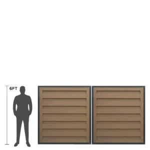 Trex w/Horizons Double Gate Panel Kit 6-ft. Tall (Large Width)