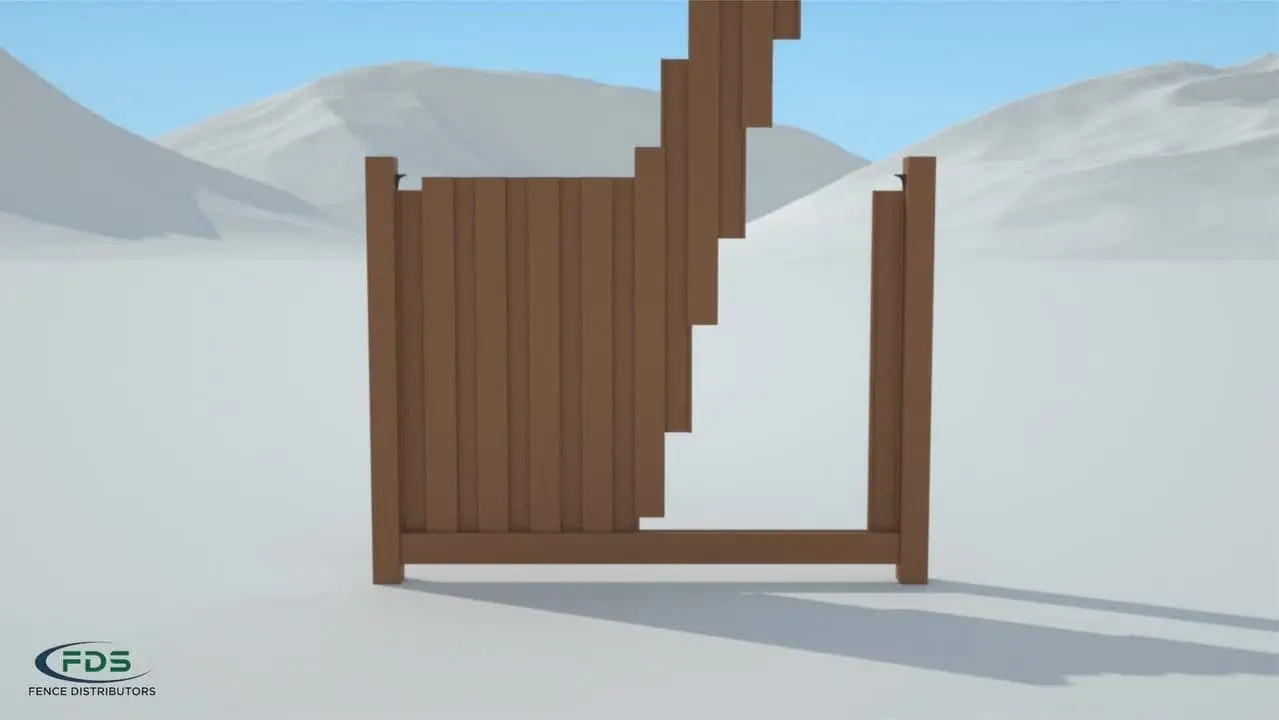 Installing Pickets vertically