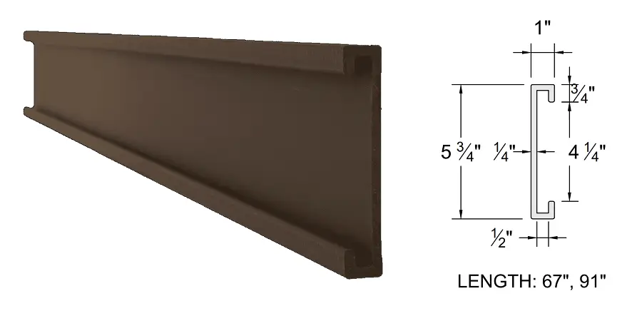 Trex Fencing Composite Pickets Detail Trex Fencing Composite Pickets Detail