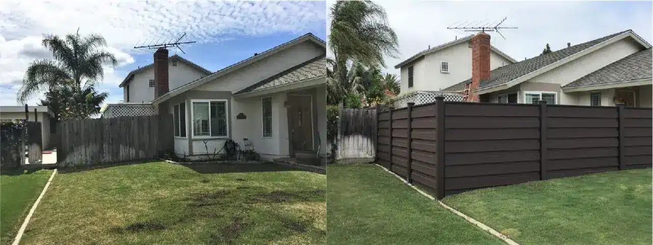 before-and-after-wood-fence-replaced-by-trex-horizons Gallery 84